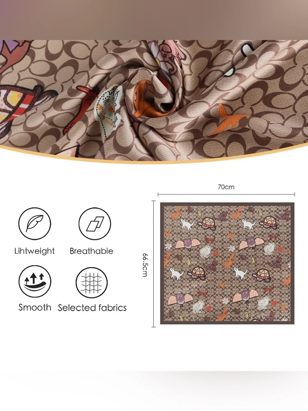Unbranded silky scarf